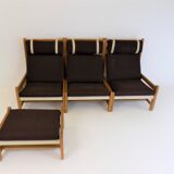 Canapé modulable 3 places par Peter Ole Schionning pour Niels Eilersen