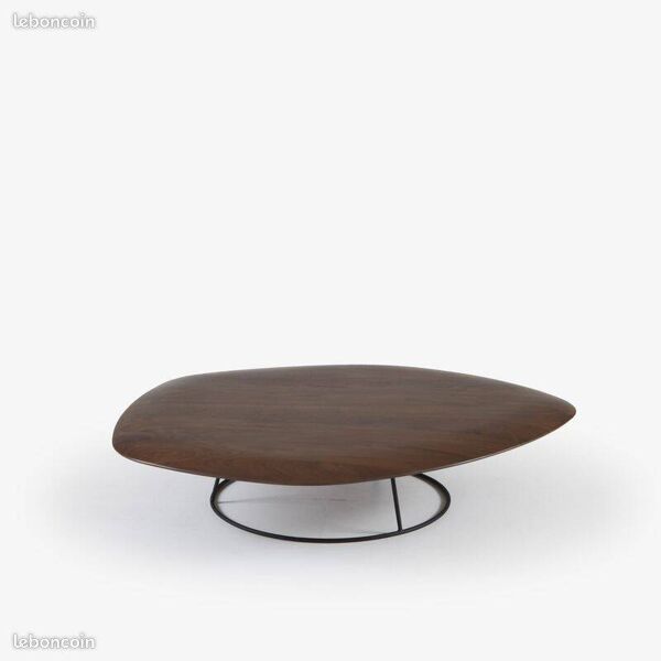 Table basse Pebble plateau convexe cinna