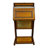 Sloping desk in lemon and amaranth veneer, Louis XVI period
