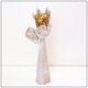 Ceramic sculpture of a female face - flower vase decoration