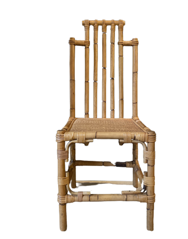 Chaise en bambou