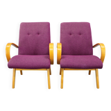 1960s Pair of Armchairs, Czechoslovakia