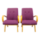 Paire de fauteuils, Tchécoslovaquie années 1960