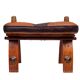 Two Tone Leather Camel seat 1960s Egypt