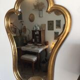 Golden mirror 48x63cm
