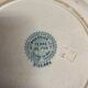 5 flat plates H.BOULENGER and cie Terre de fer, choisy le roi VILLARS