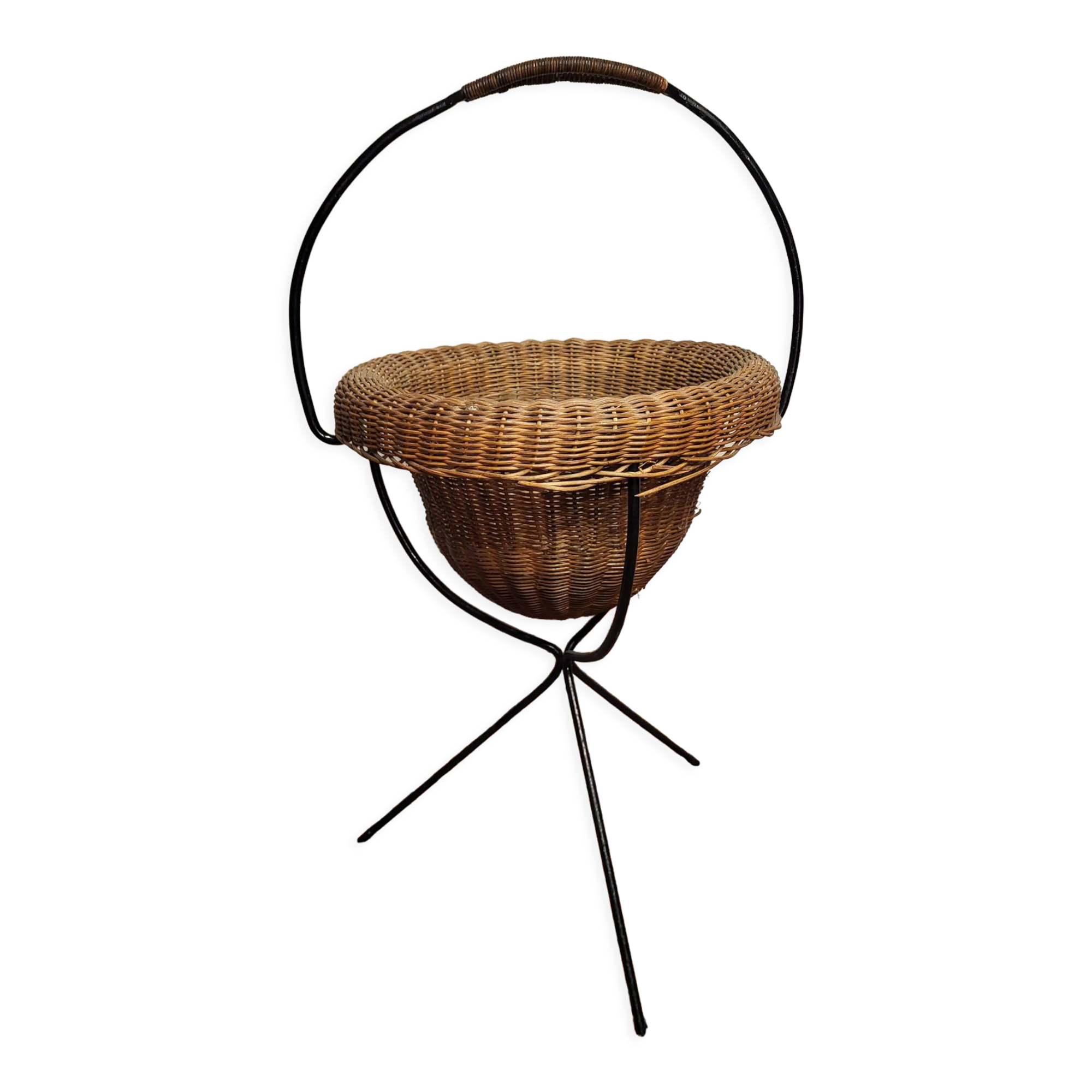 Worker / plant holder metal osier 50s