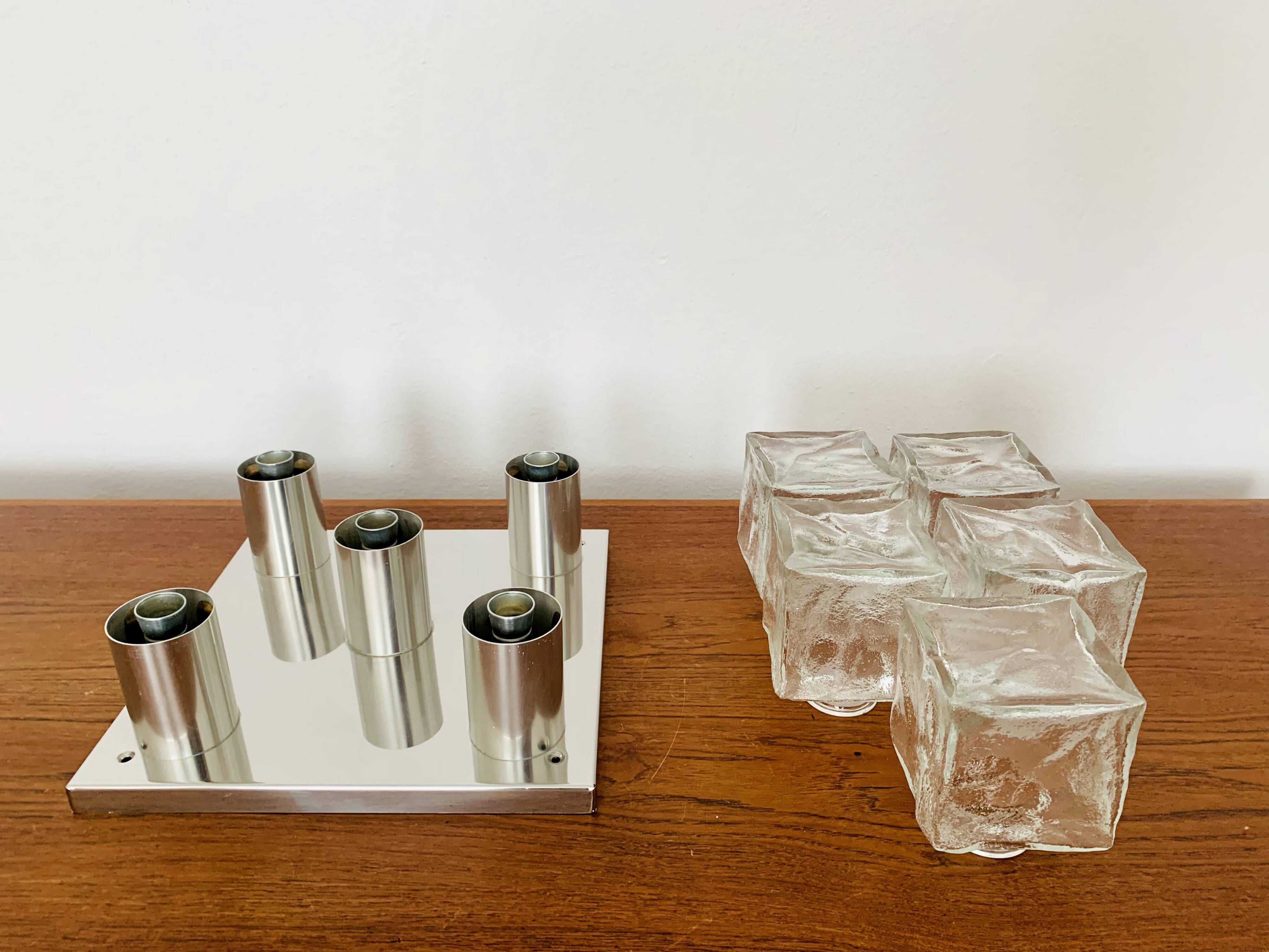 Ice Cube Flush Light by J.T. Kalmar