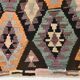 5x7 Green & Purple Geometic Persian Kilim Rug, 162x218Cm