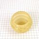 Round yellow Clichy glass lampshade