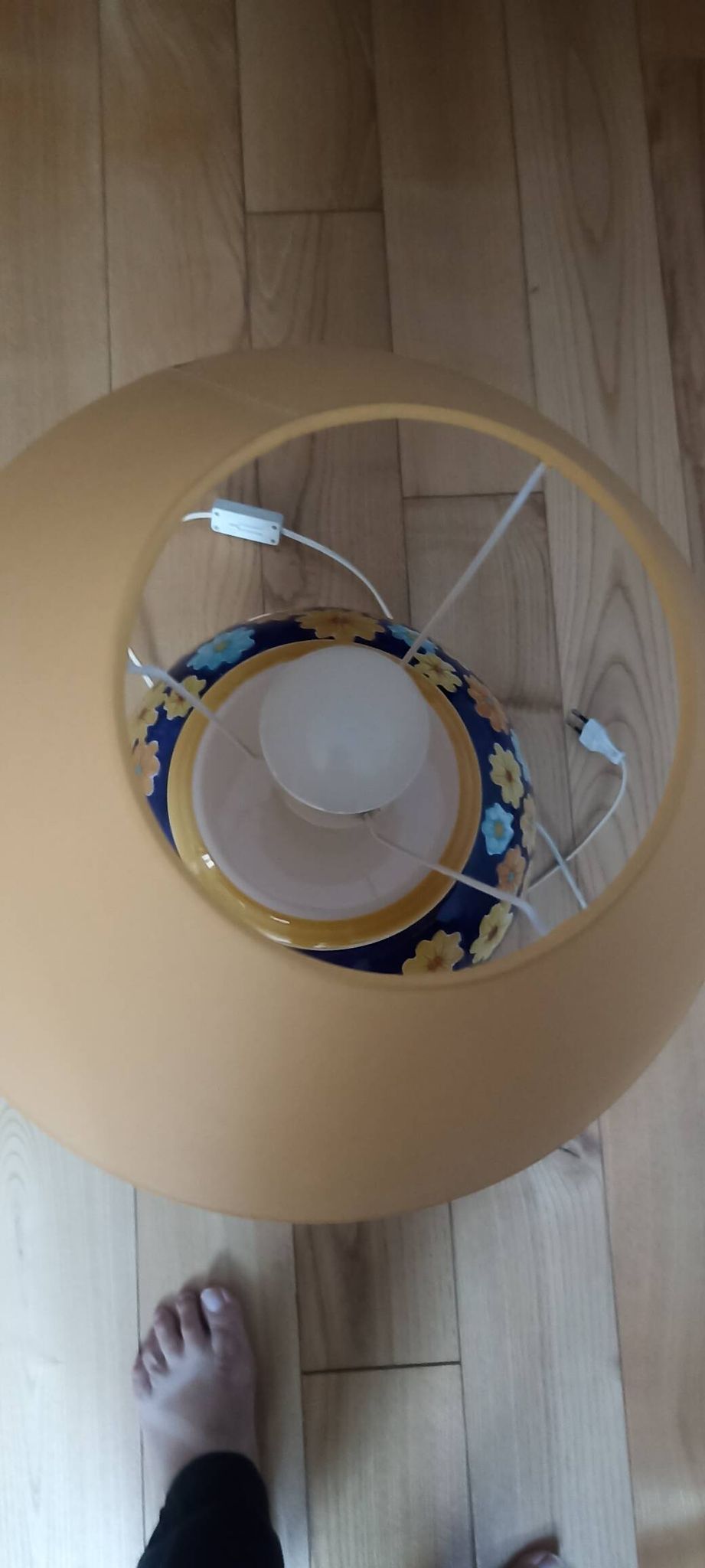 Table lamp for living room or bedroom.