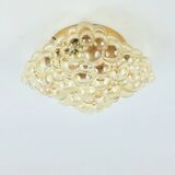 Mid Century Bubble Glass Ceiling Light Tynell For Limburg, Germany, 1970s