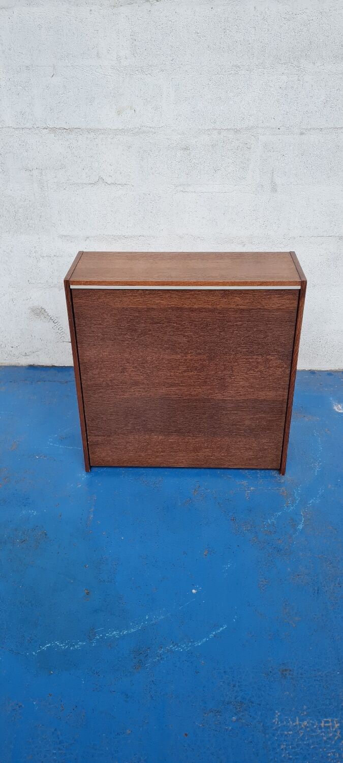 Vintage retractable folding table