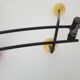 Vintage wall coat rack
