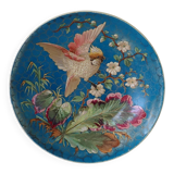 Decorative plate - Late 19th century - Creil & Montereau