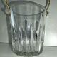 Crystal ice bucket