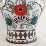 Vase Asian décor mid 20th