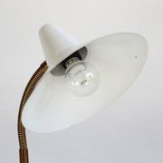 Vintage metal lacquered table/desk lamp