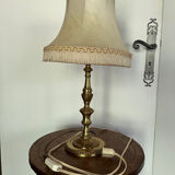 Lampe de chevet pied bronze