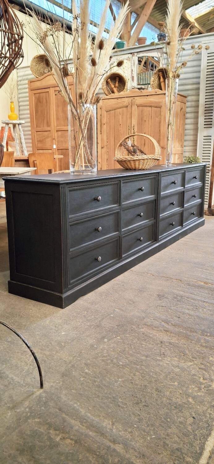Craft cabinet with drawers