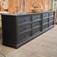 Craft cabinet with drawers