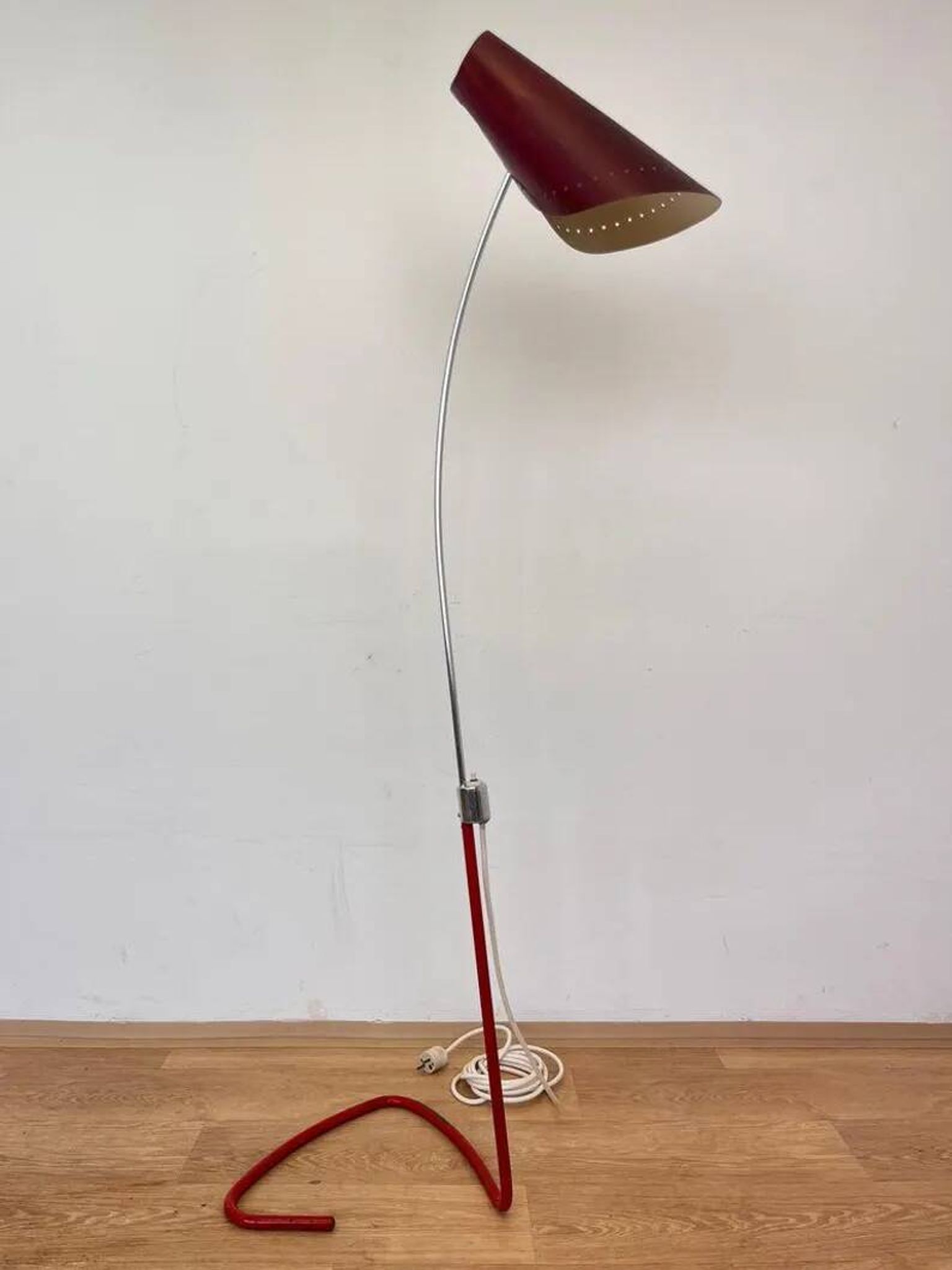 Mid century organic Design Floor Lamp by Josef Hůrka, 1960s / Napako