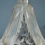 Art Deco Bohemian Czech Karl Palda Cut Glass Barware Decanter