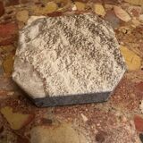 Ashtray, grey-beige marble catchall.