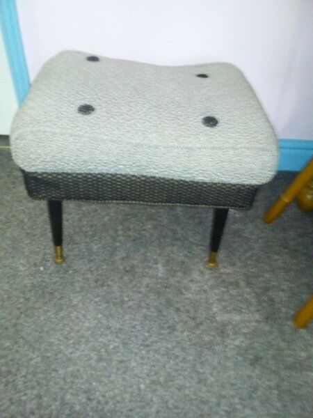 Mid century footstool, 1970s