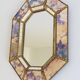 Venetian Modern Octagonal Wall Mirror, Handcrafted in Spain, Dated 1989