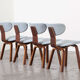 4 chairs SB37 by Cees Braakman by Pastoe 1950