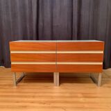 Ensemble de deux commodes Interlübke, Allemagne, années 1970.