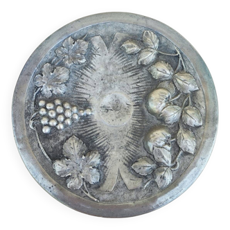 Pewter platter