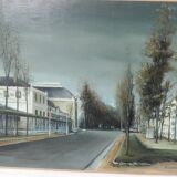 view from the esplanade of the Néris-les-Bains casino