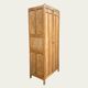 Parisian Art Deco wardrobe, raw wood.