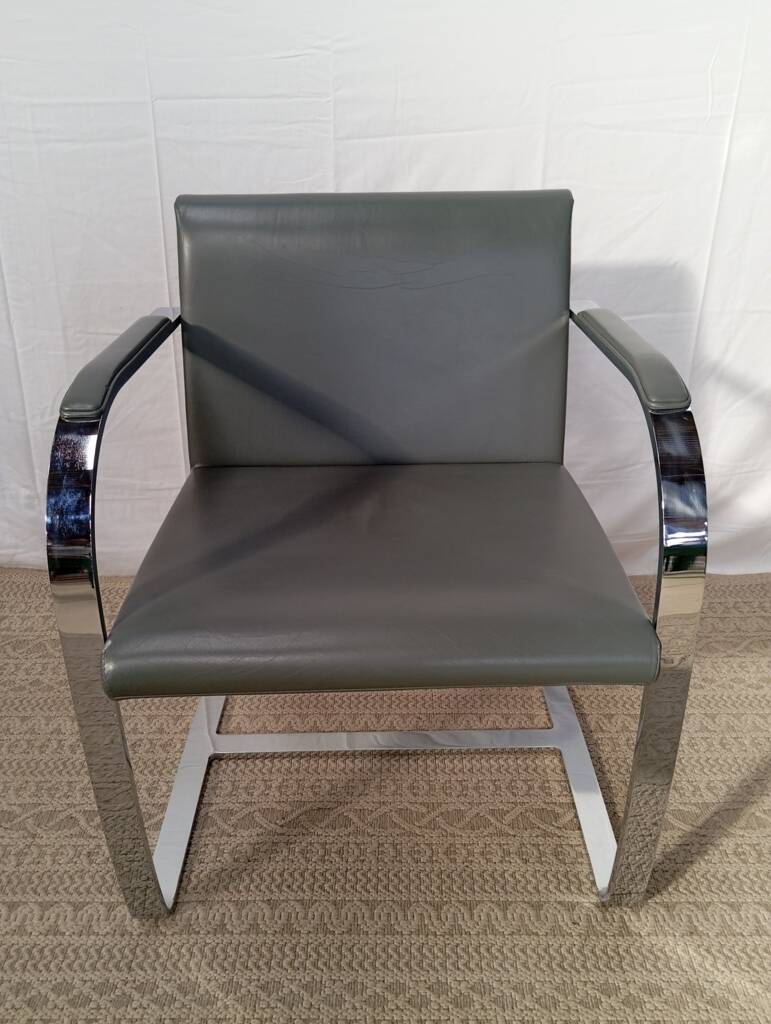BRNO leather armchair, design Mies Van Der Rohe