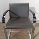 BRNO leather armchair, design Mies Van Der Rohe