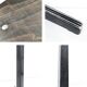 Tabouret industriel en métal, piètement étoile