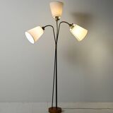 Lampadaire scandinave à trois lumières