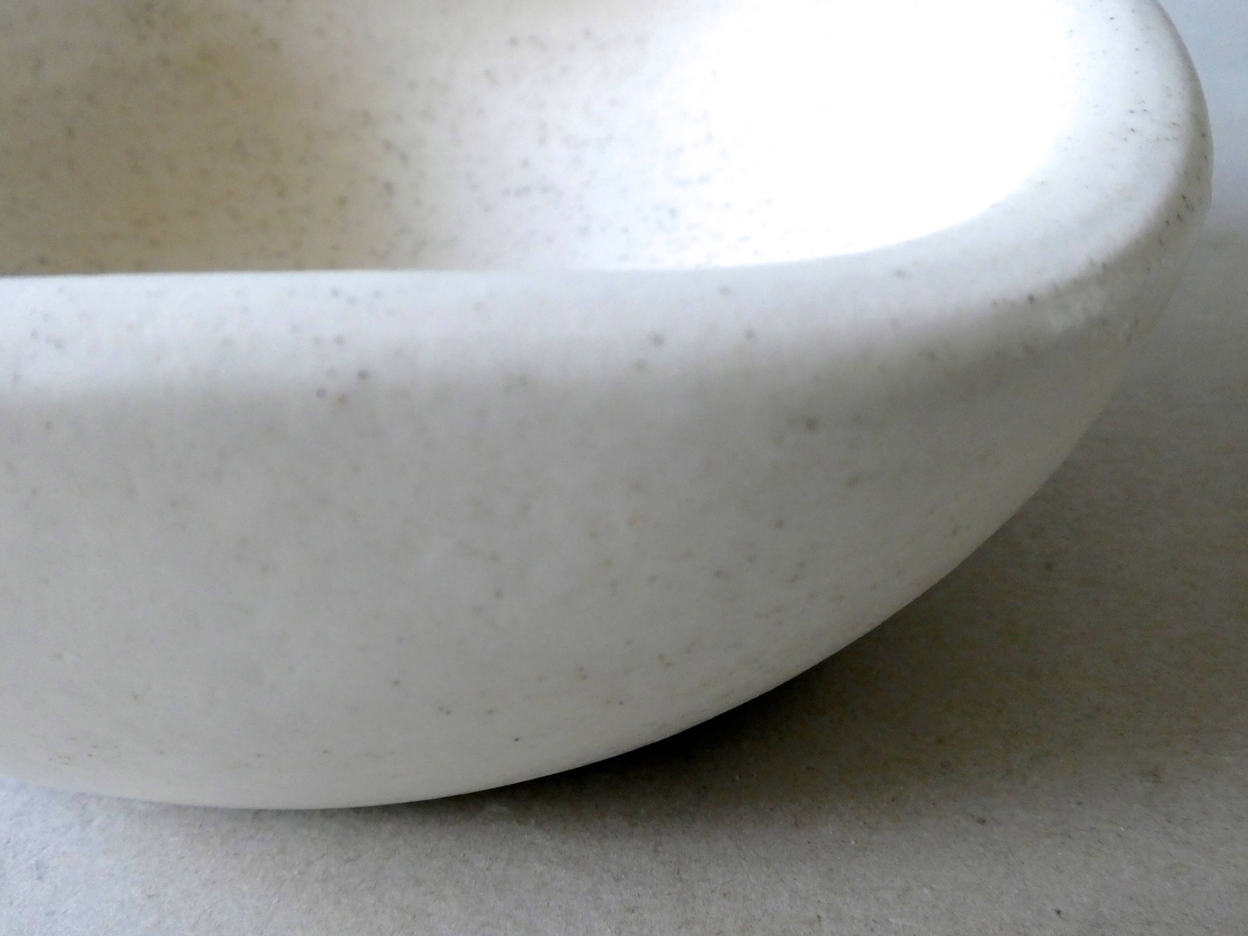 Empty pocket in ceramic free-form, signed Keramos, 50 years