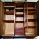 Art deco library cabinet