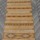 Tapis kilim couleur moutarde fait main en pure laine 70*200cm