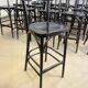 Tabourets/chaises de bar type thonet