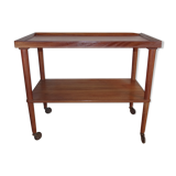 Scandinavian teak roulette dessert, made in Dannemark