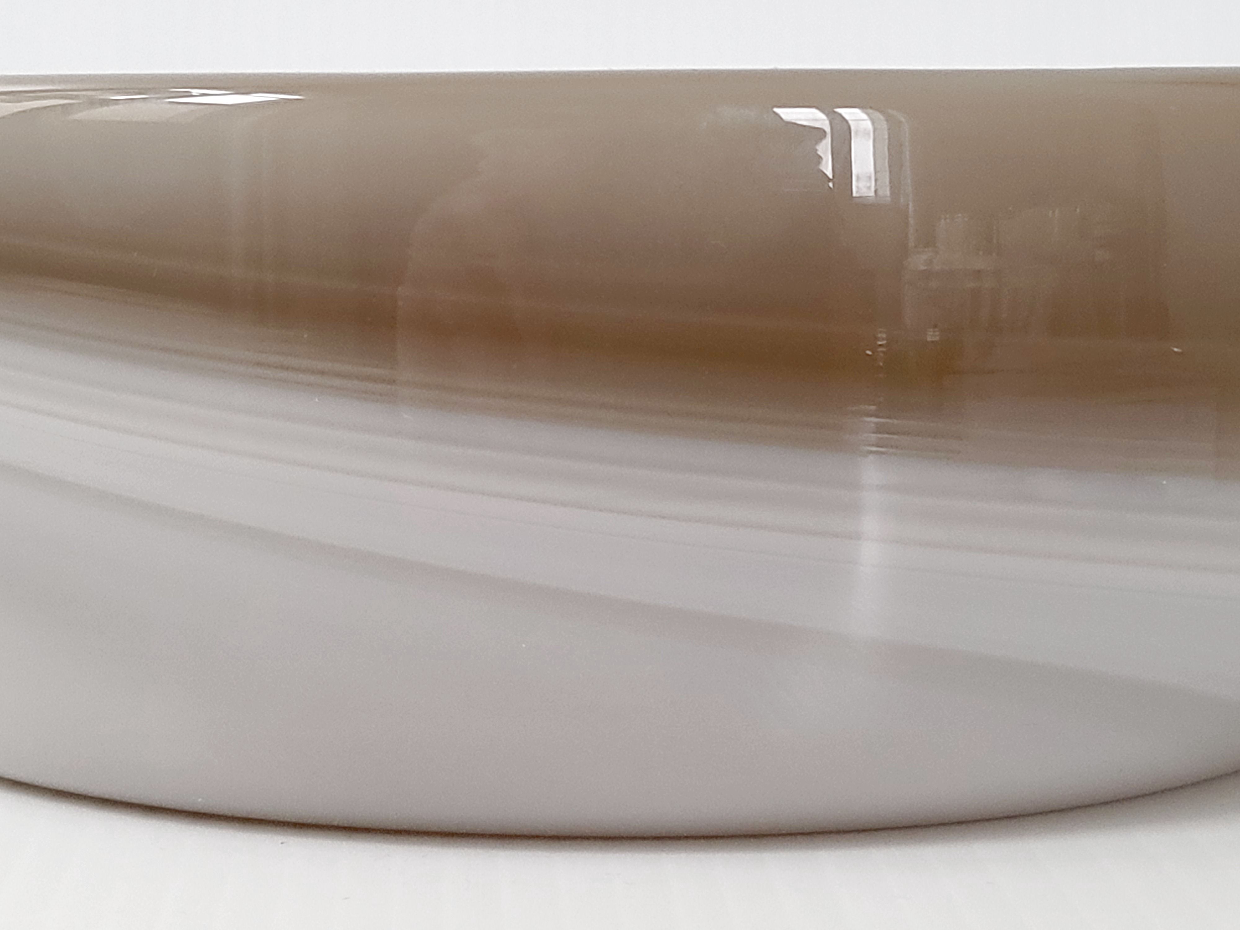 Vintage ashtray in glass paste Moorish Old 1960