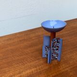 Vintage enamel candlestick