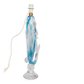 Mid-Century Fish Table Lamp in Glass, France, 1960s