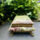Ashtray, onyx box from the 1960s, vintage Italy.