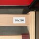 Double bed postmodern German vintage profile system by Elmar Flötotto for Flötotto.