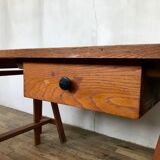 Former desk of architect work console table modernist vintage